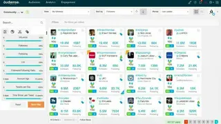 Audiense screenshot