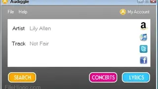 Audiggle screenshot