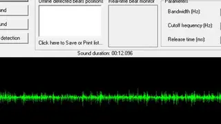 Audio Beat Detector screenshot