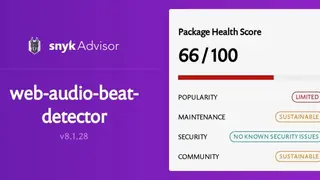 Audio Beat Detector screenshot
