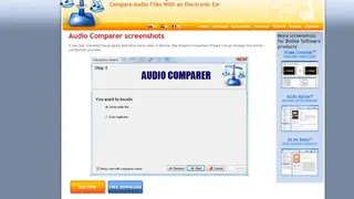 Audio Comparer screenshot