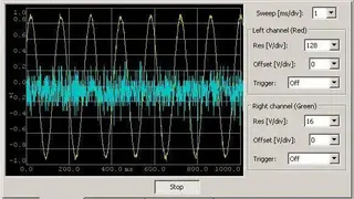 AUDio MEasurement System screenshot