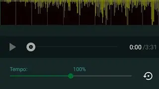 Audio Speed Changer screenshot