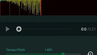 Audio Speed Changer screenshot
