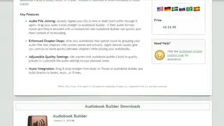 Audiobook Builder screenshot