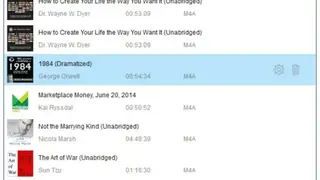 Audiobook Converter screenshot