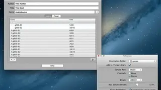 AudioBookBinder screenshot