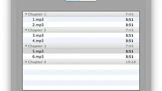 AudioBookBinder screenshot