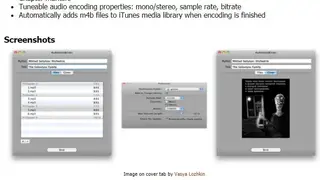 AudioBookBinder screenshot