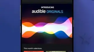 Audiobooks from Audible screenshot