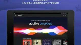Audiobooks from Audible screenshot