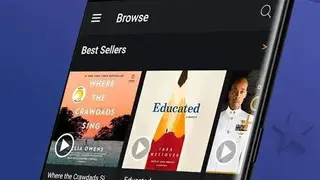 Audiobooks from Audible screenshot
