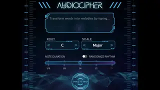 AudioCipher screenshot