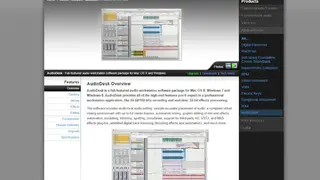 AudioDesk screenshot