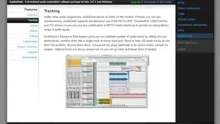 AudioDesk screenshot
