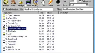 Audiograbber screenshot