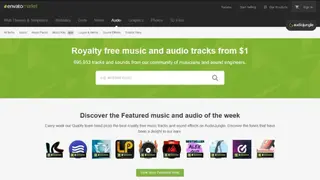 AudioJungle screenshot
