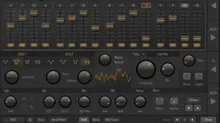 AudioKit Synth One Synthesizer screenshot