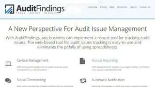 AuditFindings screenshot