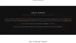 Aurora Builder screenshot