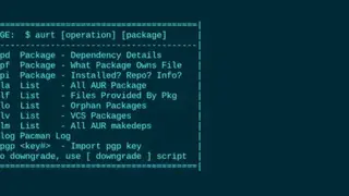 Aurutils screenshot