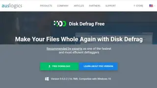 Auslogics Disk Defrag screenshot