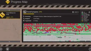 Auslogics Disk Defrag Touch screenshot