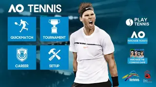Australian Open Game screenshot