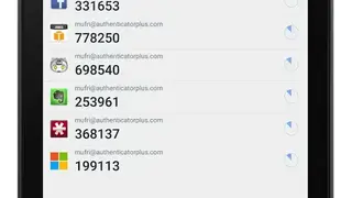 Authenticator Plus screenshot