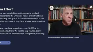 Author House screenshot