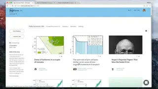 Authorea screenshot