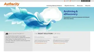 Authority screenshot