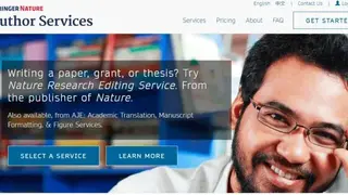 Authorservices.springernature screenshot