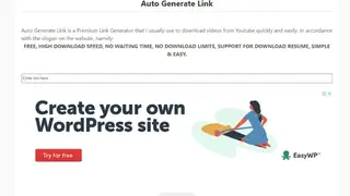 Auto Generate Link screenshot