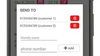 Auto Message screenshot