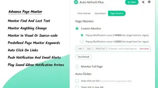 Auto Refresh Plus | Page Monitor screenshot