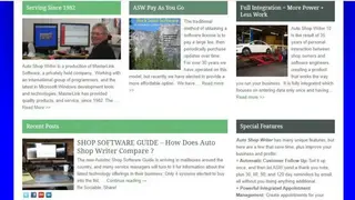 Auto Shop Writer screenshot