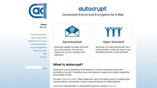 Autocrypt screenshot