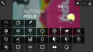 Autodesk Pixlr screenshot