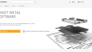 Autodesk Sheet Metal Software screenshot