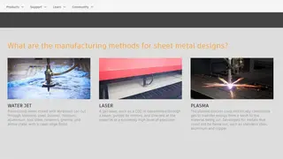 Autodesk Sheet Metal Software screenshot