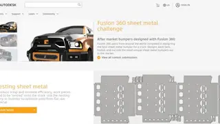 Autodesk Sheet Metal Software screenshot