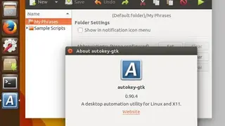 AutoKey screenshot