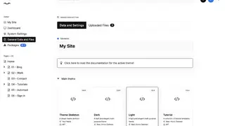 Automad screenshot