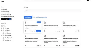 Automad screenshot
