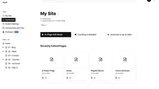 Automad screenshot