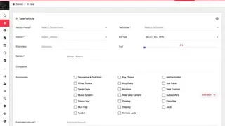AUTOMATE Garage Management Software screenshot