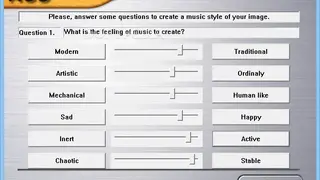 Automated Composing System screenshot