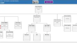 Automatic Family Tree Maker in Excel screenshot