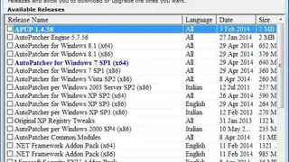 AutoPatcher screenshot